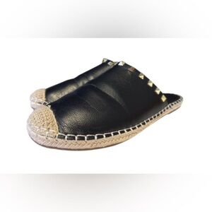 Yosi Samra Black Studded Flats in original box
